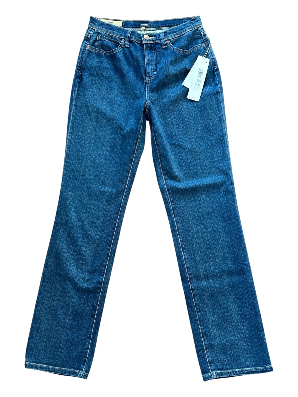 NEW Tribal Emma High Rise Straight Jeans Long 29 x 35